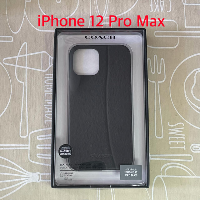 COACH iPhone12Pro Max用　スマホケース