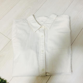 ムジルシリョウヒン(MUJI (無印良品))の無印良品 白シャツ(シャツ/ブラウス(長袖/七分))