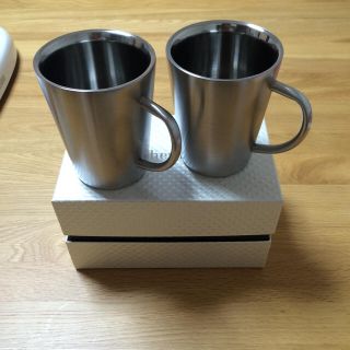 サーモス(THERMOS)の二重マグペアカップペア(グラス/カップ)