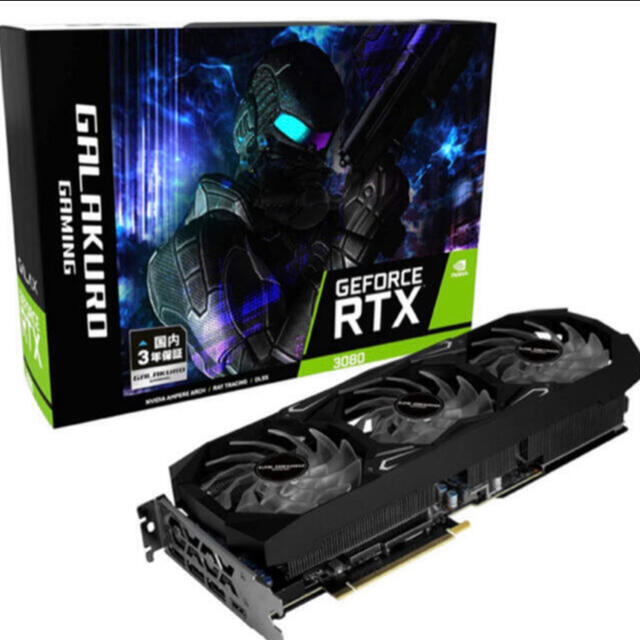 320bitメモリクロック玄人志向 NVIDIA GeForce RTX3080 GDDR6X 10GB