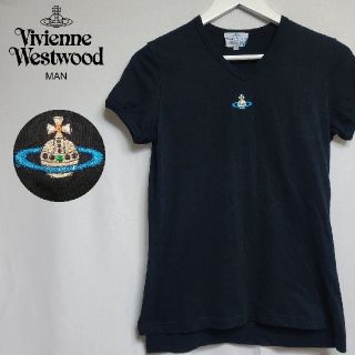 ヴィヴィアンウエストウッド(Vivienne Westwood)のvivienne westwood ヴィヴィアンウエストウッド　VネックTシャツ(Tシャツ/カットソー(半袖/袖なし))