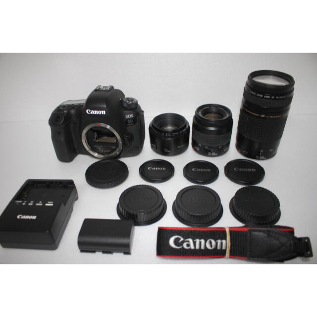 在庫あり】 Canon - キャノンCanon EOS 6D Mark II 標準&望遠&単焦点