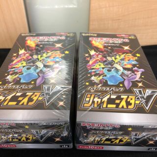 ポケモン(ポケモン)のポケカ シャイニースターV 2box 新品未開封 シュリンク付き(Box/デッキ/パック)