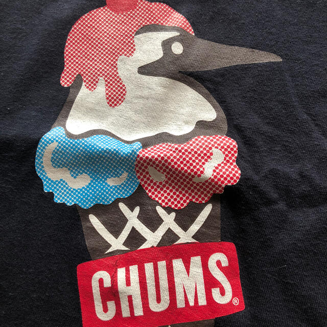 CHUMS(チャムス)のチャムス キッズ120 中古品 キッズ/ベビー/マタニティのキッズ服男の子用(90cm~)(Tシャツ/カットソー)の商品写真
