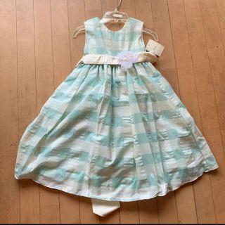 新品　タグ付　ワンピース　フォーマルドレス　130cm   子供服　夏服(ドレス/フォーマル)