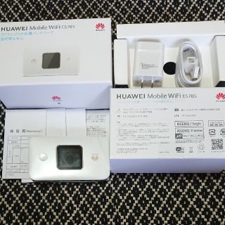 ファーウェイ(HUAWEI)のHUAWEI WiFi E5785(その他)