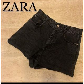 ザラ(ZARA)のZARAザラ❗️美品❗️デニムショートパンツ　Lサイズ(ショートパンツ)