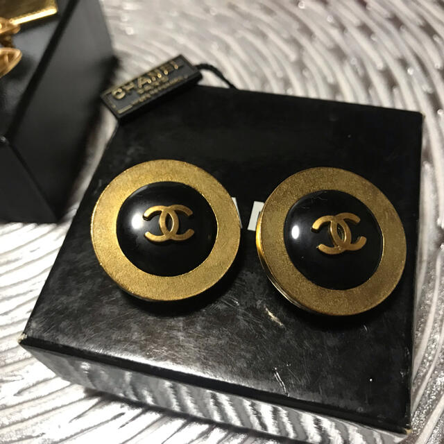 春先取りの CHANEL - イヤリングレア ビンテージ 正規品✨CHANEL
