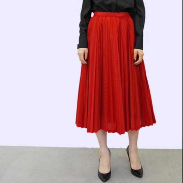 STUDIOUS(ステュディオス)のAKIRA NAKA 美品 プリーツスカート レディースのスカート(ひざ丈スカート)の商品写真