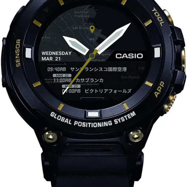 CASIO(カシオ)の【新古品】定価100000円+税 プロトレック WSD-F20SC-BK メンズの時計(腕時計(デジタル))の商品写真