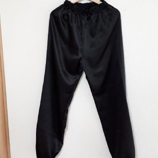 新品　太極拳パンツ　S　ブラック　ストレッチ(その他)