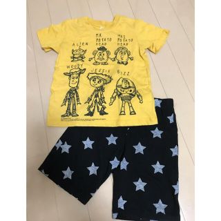 ニシマツヤ(西松屋)のUSED★キッズ★Tシャツ★ハーフパンツ★上下セット★トイストーリー★西松屋★(Tシャツ/カットソー)