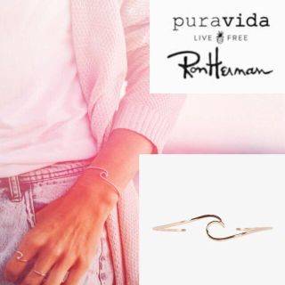 ロンハーマン(Ron Herman)のRonHerman★LA発Pura Vida ブレスレットローズゴールド日本未発(ブレスレット/バングル)