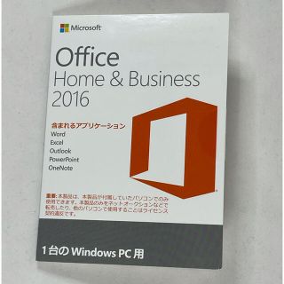 マイクロソフト(Microsoft)のMicrosoft Office Home&Business  2016 正規品(PCパーツ)