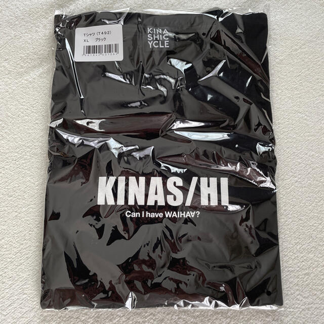 新品　KICKS/HI×木梨サイクル　コラボTシャツ　ブラックXLサイズ