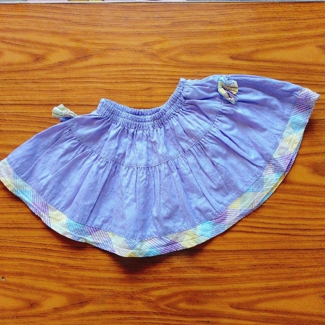 95 スカート 子ども服 キッズ/ベビー/マタニティのキッズ服女の子用(90cm~)(スカート)の商品写真
