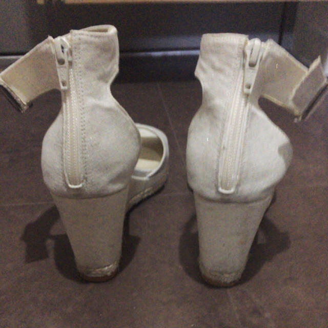 ORiental TRaffic(オリエンタルトラフィック)のオリエンタル トラフィック 白布サンダル レディースの靴/シューズ(サンダル)の商品写真