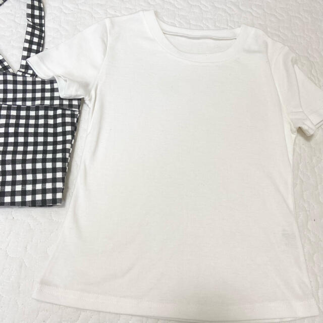 LDS(エルディーエス)の新品　LDS AMOちゃんコラボ　Tシャツ　ビスチェ　 レディースのトップス(Tシャツ(半袖/袖なし))の商品写真
