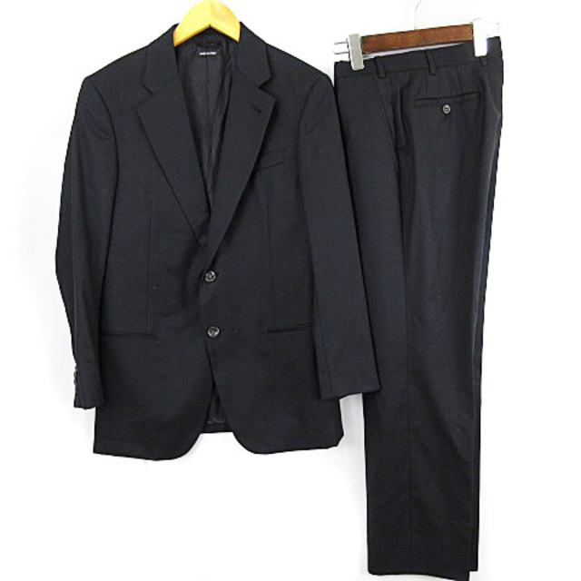 お取り置き中】GIORGIO ARMANI セットアップスーツ 38 黒 www.justice