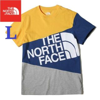 ザノースフェイス(THE NORTH FACE)のフォロー割引✨ ノースフェイス Tシャツ 半袖 ビックロゴ 兼用 L K154B(Tシャツ/カットソー(半袖/袖なし))