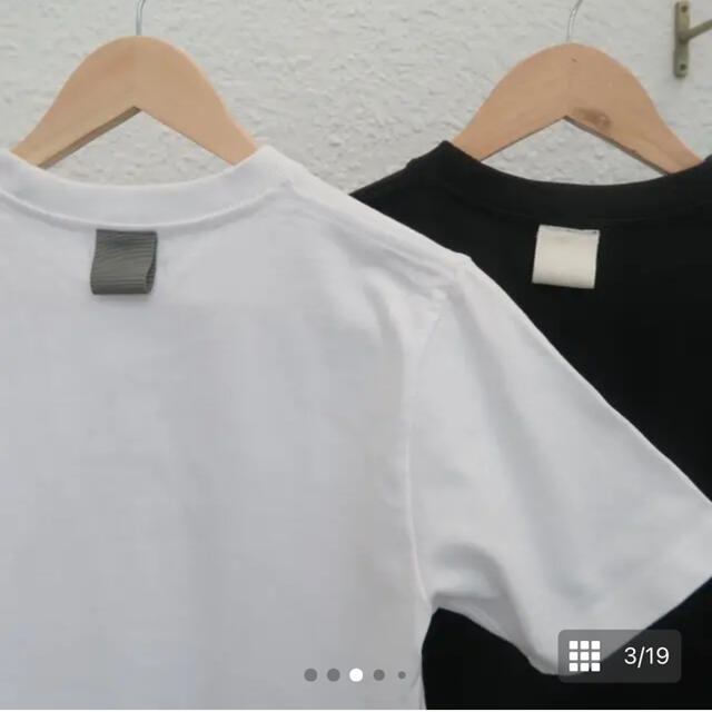 【試着のみ】LINKABLE デザインタグTシャツ　リンカブル