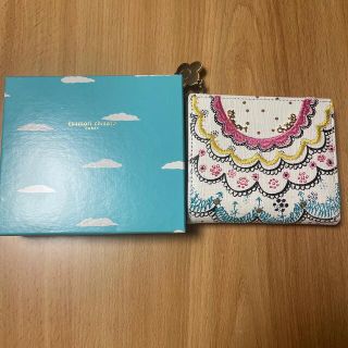 ツモリチサト(TSUMORI CHISATO)のツモリチサト　財布　ホワイト　スカラッププリント(その他)