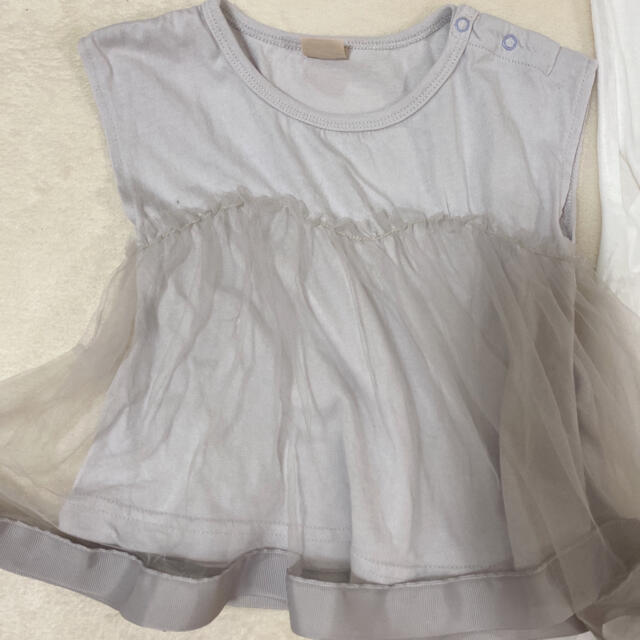 petit main(プティマイン)のpetitmain LIEN 親子リンク　 キッズ/ベビー/マタニティのキッズ服女の子用(90cm~)(Tシャツ/カットソー)の商品写真