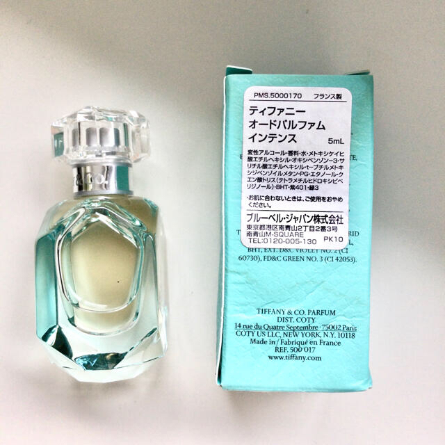 Tiffany & Co.(ティファニー)のティファニー　☆オードパルファムインテンス☆ミニボトル コスメ/美容の香水(香水(女性用))の商品写真
