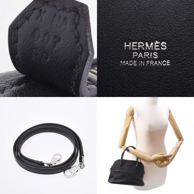 Hermes(エルメス)のエルメス ボリード 27 2WAYバッグ ハンドバッグ 黒 レディースのバッグ(ハンドバッグ)の商品写真
