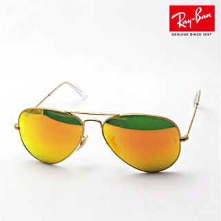 レイバン(Ray-Ban)の【ほぼ新品•未使用】レイバン アビエーター ティアドロップ ゴールド系(サングラス/メガネ)