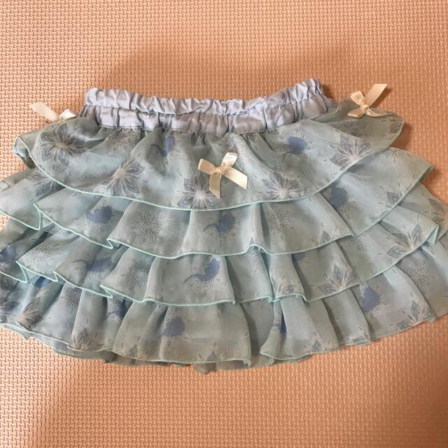 ベルメゾン(ベルメゾン)のレギンス　スカート キッズ/ベビー/マタニティのキッズ服女の子用(90cm~)(パンツ/スパッツ)の商品写真