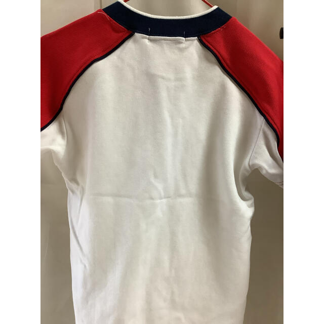 FILA(フィラ)の体操服　幼稚園　フィラ　半袖　半ズボンセット　美品　110センチ キッズ/ベビー/マタニティのキッズ/ベビー/マタニティ その他(その他)の商品写真