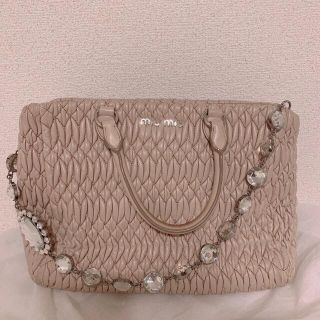 ミュウミュウ クリスタル(ベージュ系)の通販 58点 | miumiuを買う ミュウミュウ クリスタル(ベージュ系)の通販 58点 | miumiuを買う