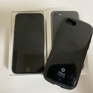 アイフォーン(iPhone)のiPhone7 SIMフリー　32GB ブラック　本体のみ(スマートフォン本体)