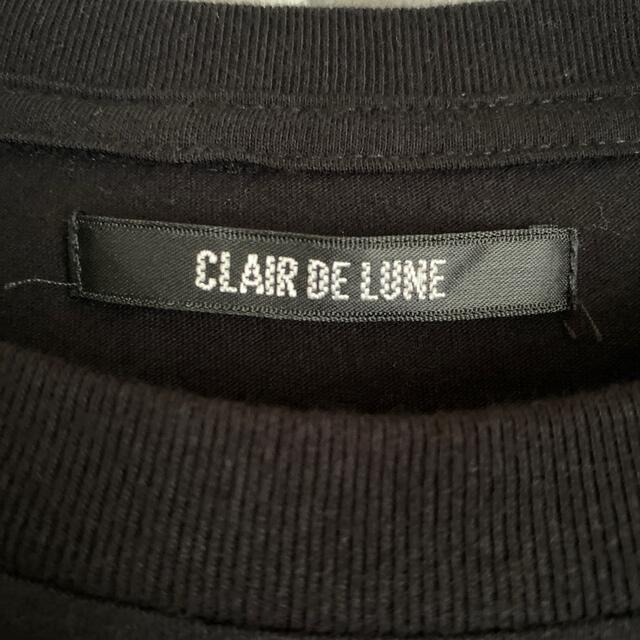 CLAIR DE LUNE黒Tシャツ 1