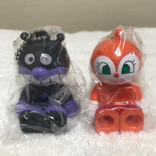 バンダイ(BANDAI)のアンパンマン バイキンマン ドキンちゃん ブロックラボ バンダイ ガチャ(キャラクターグッズ)