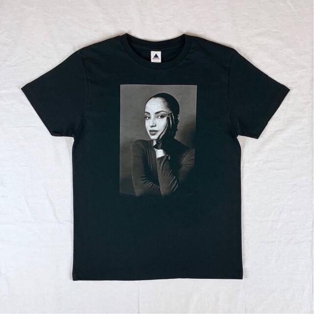 新品 シャーデー Sade アデュ フォト プリント 黒 Tシャツ 4