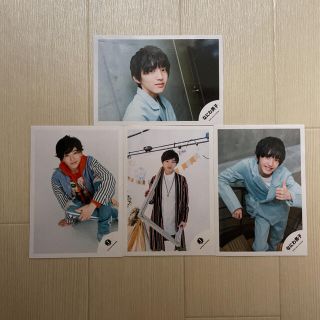 ジャニーズジュニア(ジャニーズJr.)のなにわ男子 道枝駿佑 公式写真 4枚セット(アイドルグッズ)