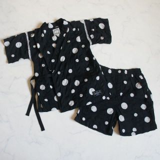 子供 甚平 浴衣 男の子 ドット の通販 79点 キッズ ベビー マタニティ お得な新品 中古 未使用品のフリマならラクマ