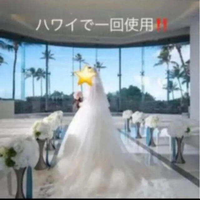 100%安い プリンセス ホワイトウェディングドレス⭐️式と披露宴の2回