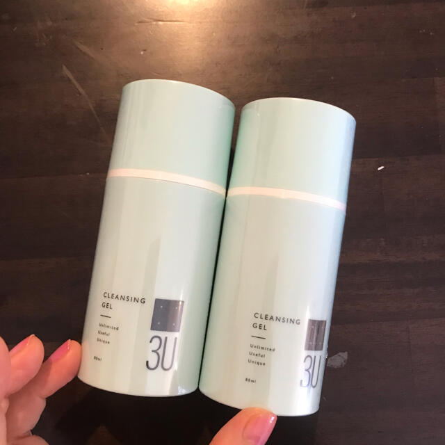 3U クレンジングジェルJHY 80ml 2本セットです