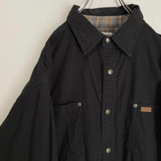 カーハート(carhartt)のカーハート 裏地チェック ダック　ワークシャツ carhartt ジャケット(シャツ)