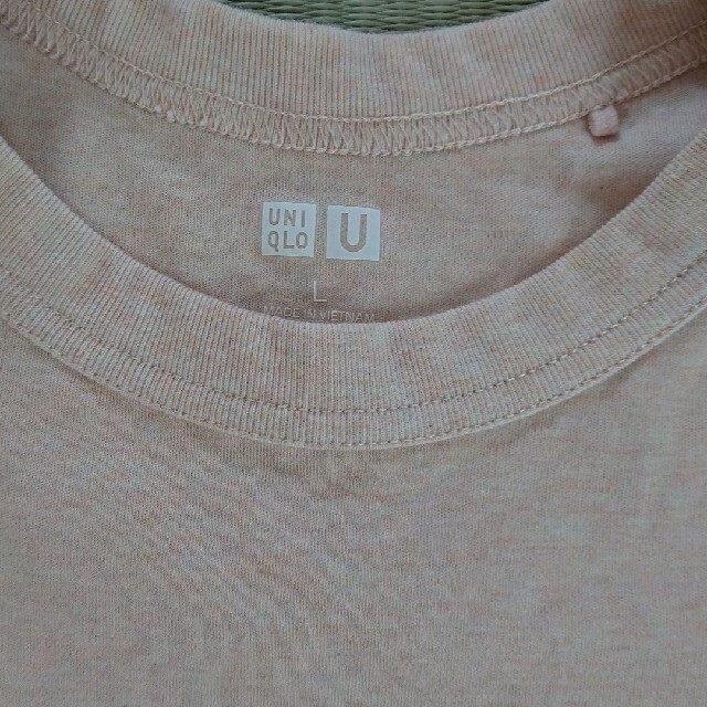 UNIQLO(ユニクロ)のユニクロ 半袖 Tシャツ Lサイズ レディースのトップス(Tシャツ(半袖/袖なし))の商品写真