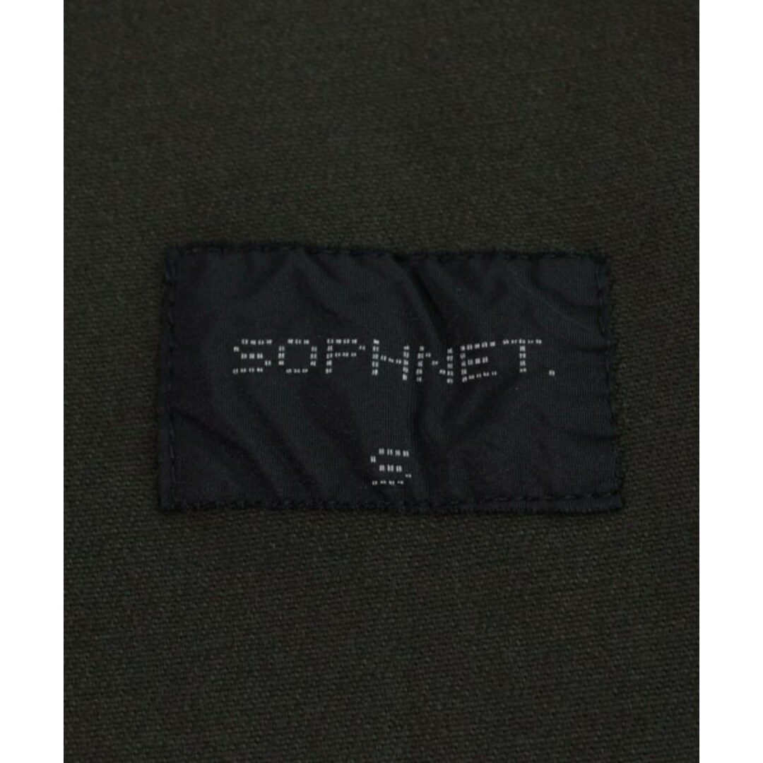 SOPHNET. ソフネット テーラードジャケット S カーキ