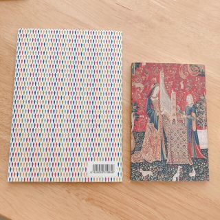 ミニノート2冊セット (マグリット展、『貴婦人と一角獣』)(ノート/メモ帳/ふせん)