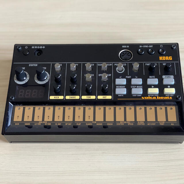 KORG volca beats  AnalogueRhythmMachine