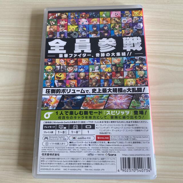 大乱闘スマッシュブラザーズ SPECIAL Switch 1