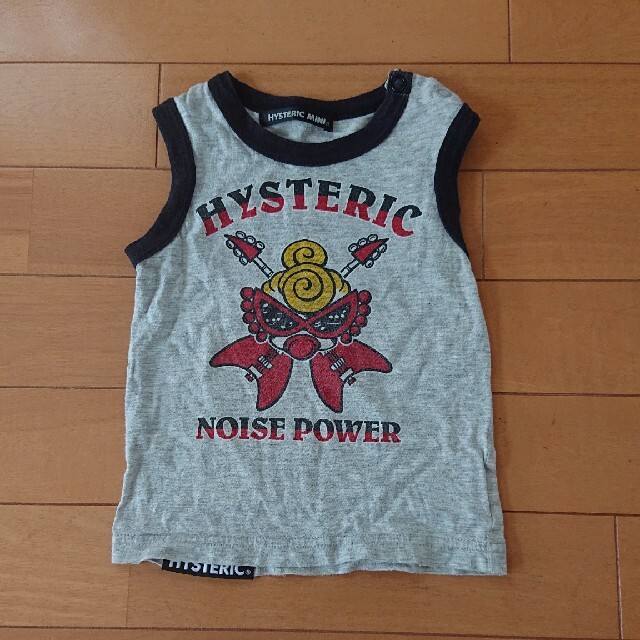 HYSTERIC MINI(ヒステリックミニ)の値下げ☆ヒスミニ タンクトップ80サイズ キッズ/ベビー/マタニティのベビー服(~85cm)(Ｔシャツ)の商品写真