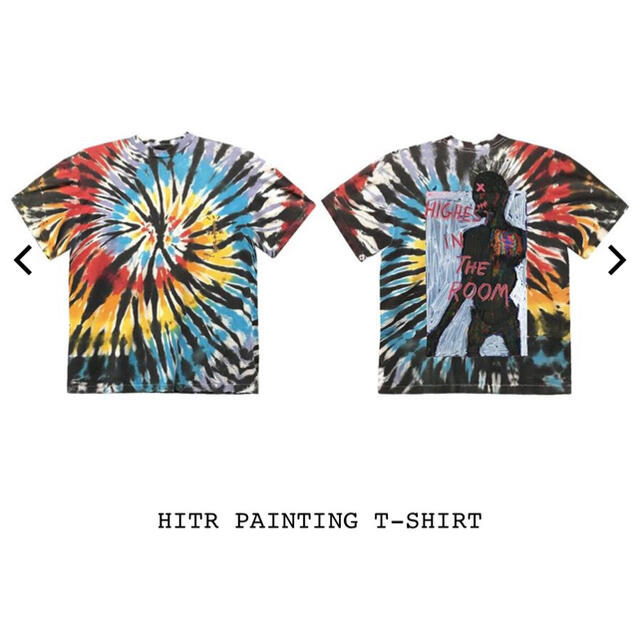 travis scott HITR PAINTING T-SHIRT 2