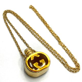 GUCCI オールドグッチ アトマイザー ロングネックレス ヴィンテージ 香水